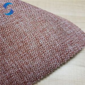 600D Polyester cation Water Resistant Fabric with PVC coated Two-color weaving