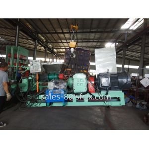 High Performance Rubber Extrude Machine with Force Feeding Screw and Strainer