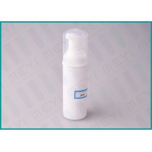 60 ML White Solid Color PET Foam Soap Pump Bottle For Hand Wash Liquid