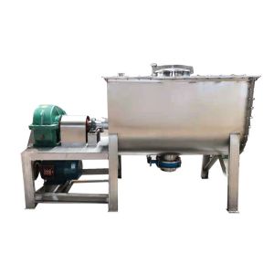 Medicine Powder Mixing Machine with Industrial Horizontal Design and Ribbon