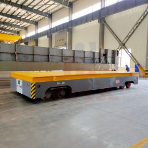 Cheap Model Workpieces 40T Electric Transfer Cart Maintenance Free Transfer Wagon for sale