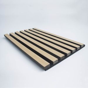 Flameproof Wood Timber Slat Wall Panels Multipurpose Practical