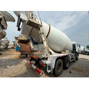 2021 Lingyu Used 16m³ Concrete Mixer Truck with SHACMAN chassis