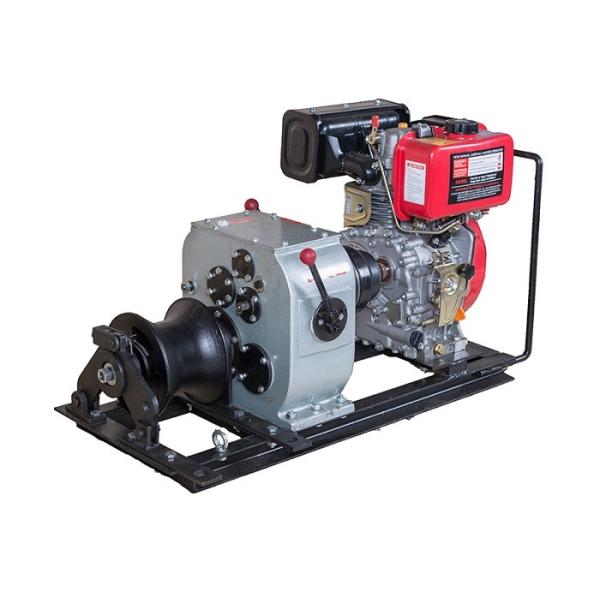 3 Ton Portable Wire Pulling Tools / High Efficiency Powered Electrical Wire