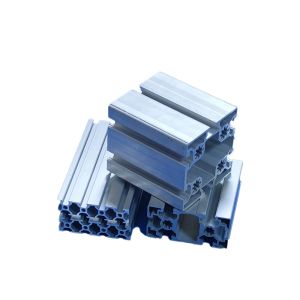 Finishing Right Angle Industrial Aluminium Profile Alloy Frame 6063 Extruded 2