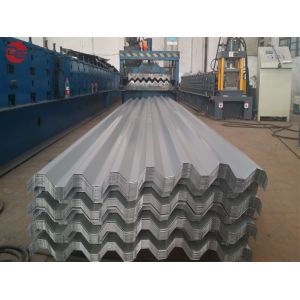 China Color Coated steel Corrugated Galvanized Steel Sheets galvanized steel sheet 2mm thick on sale