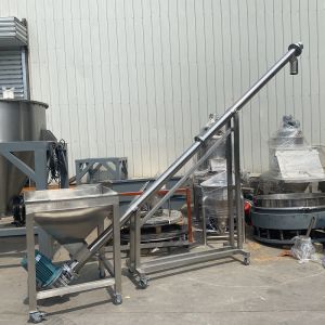 Custom Food-grade Screw Conveyor 304 Stainless Steel Conveying And Discharging