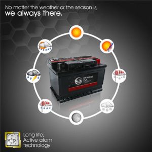 CLF AGM ODM OEM Lifepo4 Start-Stop Battery For Auto MSF 12V 80Ah Accumulator