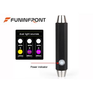 800 Lumens White Light Expert Gem Torch USB Rechargeable for Jewelry Appraisal