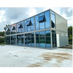 Galvanized Steel Square Tubes Main Structure Customized Color 20ft Container