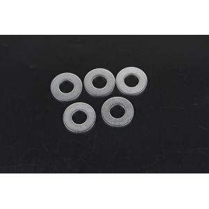 China Accurate High Carbon Steel Washers , Hardened Flat Washer Anodized Different Color on sale