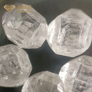 Square VS 10.0 Carat 11.0 Carat HPHT Rough Diamonds Pure Uncut Diamonds For