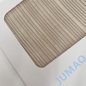 Hightop Architectural Security Glass Wire Mesh Decorative Panels For Doors