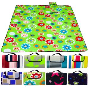 600D Oxford Fabric Foldable Picnic Mat Multiple Patterns Optional