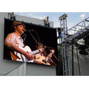 Square Outside SMD LED Display Rental 2R1G1B Seamless Splicing High Brightness