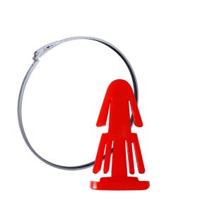 Cheap Disposable Plastic Buckle Plastic Sealing Cap For Fiber Drums 3cm Height for sale