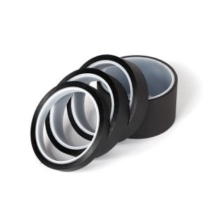 500mm Width Black Polyimide Adhesive Tape High Temperature Resistant