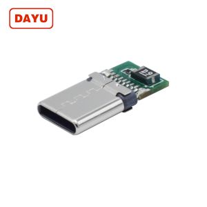 Thermistor Control Temperature 2.0 USB C Male Connector For Charging And Data