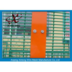 Boundary Wall 358 High Security Fence Panels For Industry Zone XLF-06