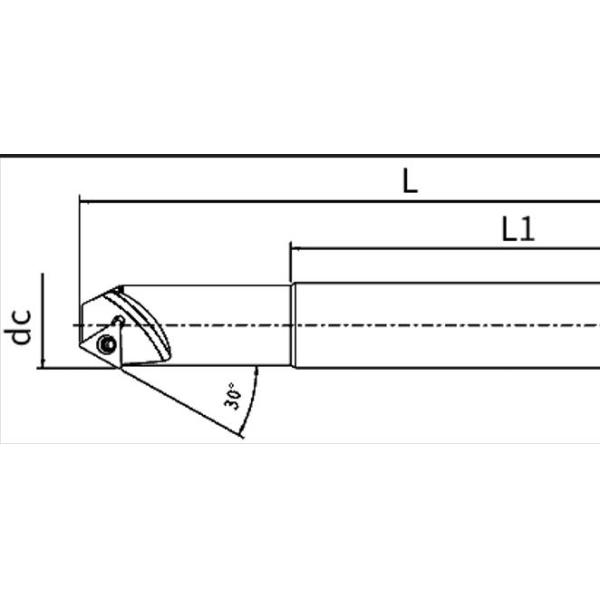 SSP-45 ° Chamfering Tool Carbide Boring Bar to Process Steel Parts And Alloy Parts