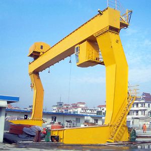 High Technique Remote Control Electric Hoist Gantry Crane Single Beam L Type
