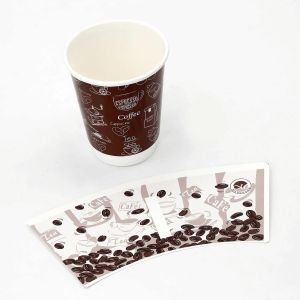 China Food Garde Disposable Paper Cup Fan Waterproof Customized Eco Friendly on sale