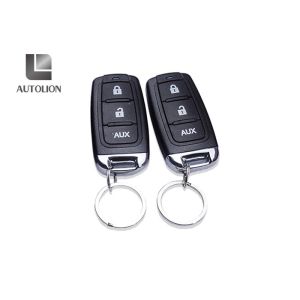 3 Buttons Car Security System , Car Alarm Systems With Remote Start And Keyless