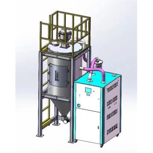 Efficiency Stainless Steel Dehumidifying Hopper Dryer With Overheat Protection