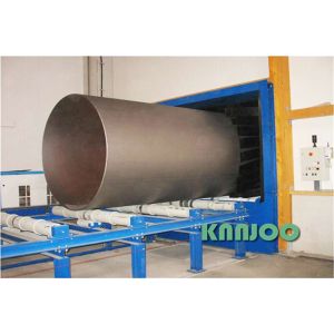 CE Tube Pipe And Solid Bars Shot Blasting Machine