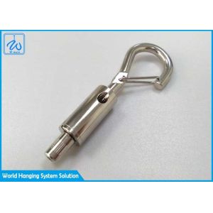 Brass Wire Cable Grippers With Hooks Hanging Kit For Lighting Suspension Systems