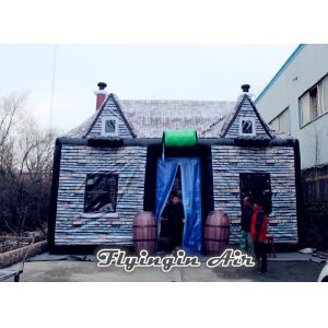 7.5m*7.5m Inflatable Pub House, Inflatable Room Tent for Bar and Party