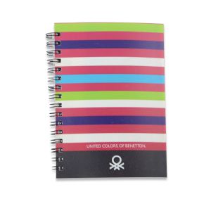 Budget-Friendly A5 Spiral Notebook with Custom Cartoon Print and Spiral Binding