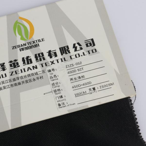 Poly Recycled 330GSM Sustainable development wear and tear resistant made in China