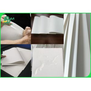 High Heat Stability 150um 200um Pet Synthetic Paper For Laser Printing