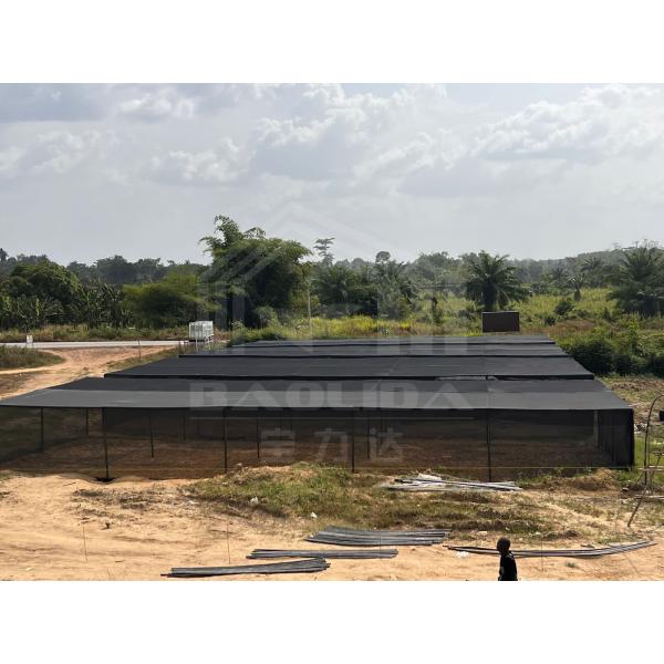 Rectangular Greenhouse / Shade Greenhouse with Effective Shading System and