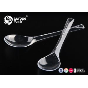 ISO9001 Disposable Plastic Ice Cream Spoons For Party , Restaurant