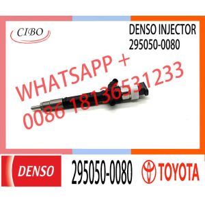 Diesel common rail injector 2950500080 295050 0080 295050-0080 for diesel