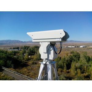 Dustproof AC24V Fog Penetration Camera 50Hz 6 - 10km Distance RJ45 Interface