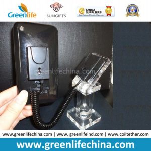 Mobile Phone Desktop Stand Holder Security System W/Magnetic Box