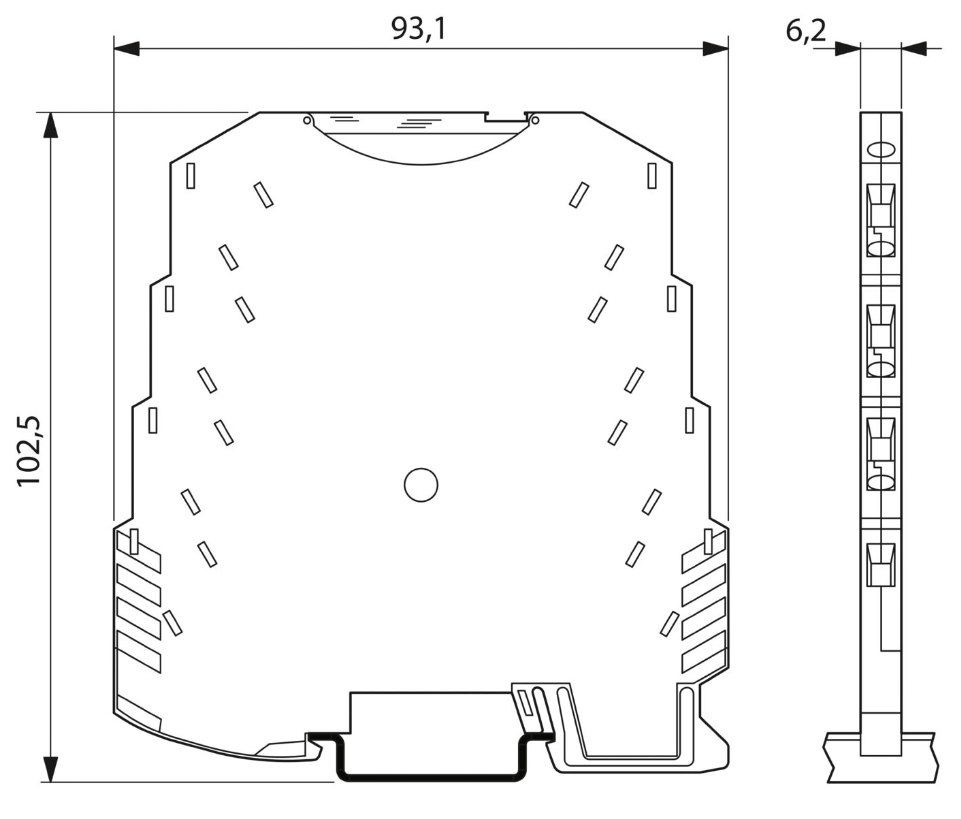 Phoenix MINI MCR-SL-PT100-LP-NC 2810308 Precision Temperature Sensor Transmitter