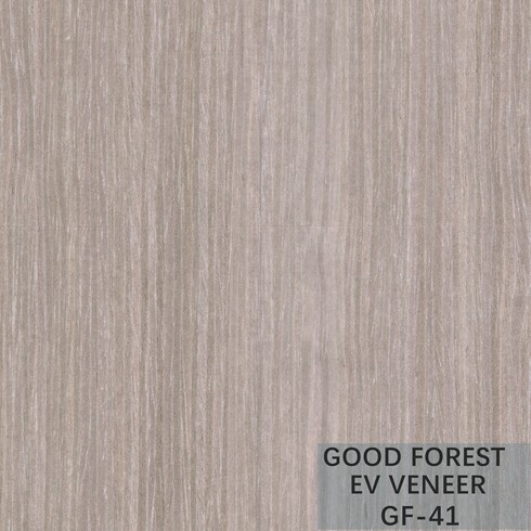 Quality Apricot Silver Wood Veneer Wallpaper Engineered Vertical Grain wholesale