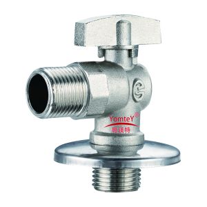 Cheap YomteY Brass Vertical Angle Ball Valve for sale