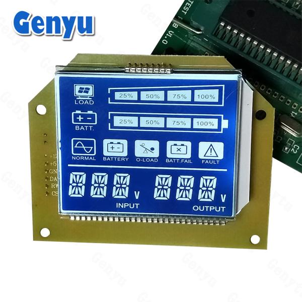 Quality TN LCD Screen LCD Segment Display Dark Background White Backlight SMT_HT1621 wholesale