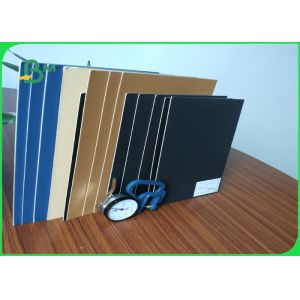 1.5mm Grey Board Sheets Laminated With White / kraft / blue color