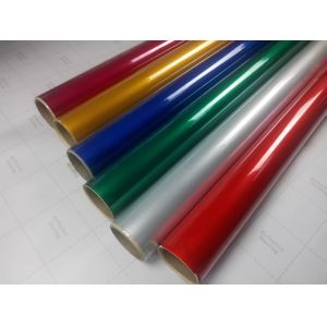 Self Adhesive Engineer Grade Reflective Sheeting , Retroreflective Film Traffic
