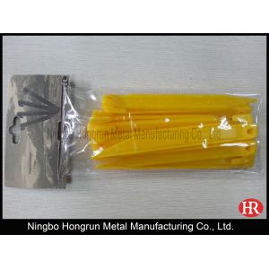 7" or 18cm plastic tent pegs