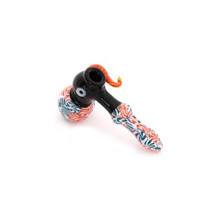 Cheap LED Hookah HESEN Dry Herb Borosilicate Hand Pipe for sale