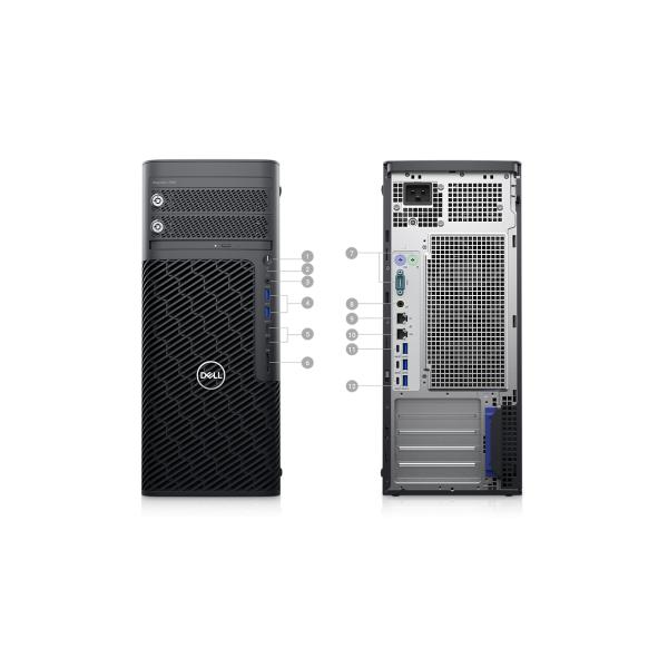 Dell Precision 7865 AMD 5945WX 8G 512G 2T T400-4G GPU 1350W Workstation for Computing