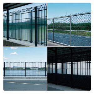 Cheap Galvanized Modern Metal Fence for Gardens and Balconies for sale