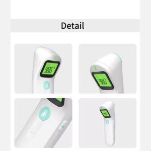 Cheap 15s Auto Shutdown Digital Body Forehead Infrared Thermometer Non Contact With Backlight for sale